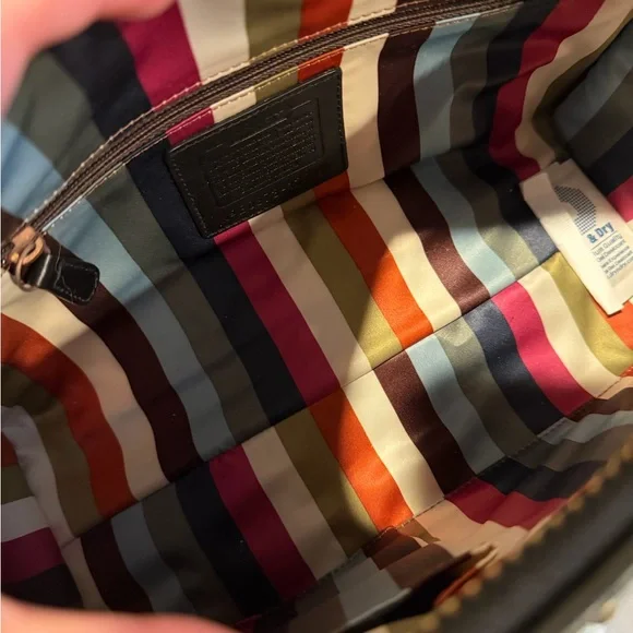 Coach 2008 Black Barrett Bag - Picture 6 of 12